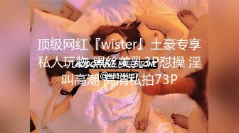 顶级网红『wister』土豪专享私人玩物 黑丝美乳3P怼操 淫叫高潮 高清私拍73P