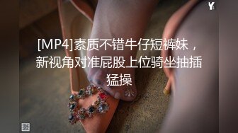 [MP4]素质不错牛仔短裤妹，新视角对准屁股上位骑坐抽插猛操